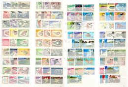 ** Collection. 1950-1975 (Poste, PA, Taxe, BF), Valeurs Et Séries Moyennes, 2 Ex Poste Et 13 PA Manquants. - TB - Andere & Zonder Classificatie