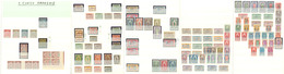 ** Collection. 1892-1933 (Poste, Taxe), Des Valeurs Moyennes Et Séries Complètes, Qqs Doubles Et *. - TB - Other & Unclassified