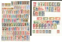 ** Collection. 1892-1944 (Poste, PA, Taxe), 11 Ex De 1892 à 1907 Dont Palmiers, Quasiment Complète De 1912 à 1944 (sauf  - Autres & Non Classés