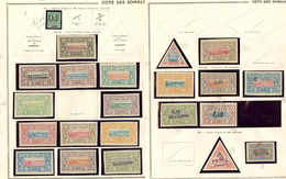 * Collection. 1894-1902 (Poste), Des Valeurs Moyennes Dont N°1 Réparé. - TB - Autres & Non Classés