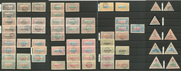 Collection. 1894-1966 (Poste, PA), Valeurs Moyennes Et Séries Complètes, Des Doubles, Nuances Et Belles Obl Avant 1902.  - Other & Unclassified