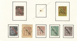 Collection. 1891-1893 (Poste, Taxe), Valeurs Moyennes Et Séries Complètes Dont Des Ex *. - TB - Other & Unclassified