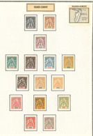 * Collection. 1897-1907 (Poste), Complète Dont Les 8 Et 19 Obl. - TB - Otros & Sin Clasificación