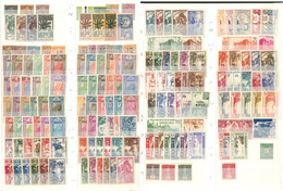 ** Collection. 1892-1944 (Poste, PA, Taxe), Valeurs Moyennes Et Séries Complètes, 14 Ex Entre 1892 Et 1907, Ensuite Asse - Andere & Zonder Classificatie