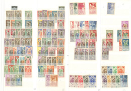 ** Collection. 1914-1954 (Poste, PA, Taxe), Valeurs Moyennes Et Séries Complètes. - TB - Other & Unclassified