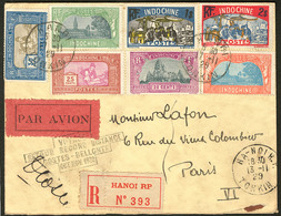 Lettre Poste Aérienne. "Voyage Retour Record Distance/Costes-Bellonte/Oct.Nov 1929", Griffe Noire + Signature "Costes" S - Altri & Non Classificati