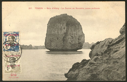 Lettre KOUANG-TCHEOU. Nos 18 + 20, Sur CP (baie D'Along) De Juin 1911. - TB - Altri & Non Classificati