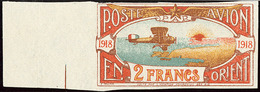 (*) Poste Aérienne. Vignette "Poste Avion En Orient". Silombra N°3, Bdf. - TB - Autres & Non Classés