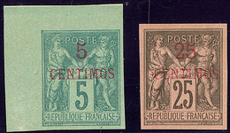 (*) Non Dentelés. Nos 1b Cdf, 5c. - TB - Other & Unclassified