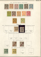 * Collection. 1891-1894 (Poste, Taxe), Petites Et Moyennes Valeurs, 8 Ex Obl. - TB - Autres & Non Classés