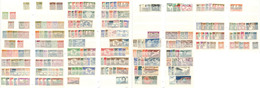 ** Collection. 1892-1955 (Poste, PA, Taxe), Six Ex Entre 1892 Et 1905, Ensuite Valeurs Et Séries Moyennes. - TB - Other & Unclassified