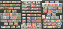 * Collection. 1922-1962 (Poste, PA, Taxe, CPx, BF), Valeurs Moyennes Et Séries Complètes, Qqs Ex (*). - TB Ou B - Other & Unclassified