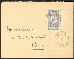 Lettre No 86, Obl Cad Inter-Isles Avril 34 Sur Enveloppe Pour La France. - TB - Autres & Non Classés