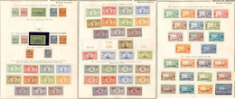 * Collection. 1908-1970 (Poste, Taxe), Valeurs Moyennes Et Séries Complètes. - TB, B Ou Pd - Altri & Non Classificati