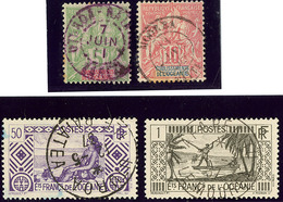 Nos 14 Et 99 Obl Cad Uturoa Raiatea Et 15 Et 84 Obl Moorea. - TB - Altri & Non Classificati