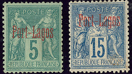 * PORT-LAGOS. Nos 1 (*), 3. - TB - Autres & Non Classés