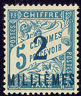 (*) Taxe. Surcharge Bleue. No 5a. - TB - Other & Unclassified