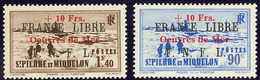 ** France-Libre. Oeuvres De Mer. Nos 311A, 311B. - TB - Other & Unclassified