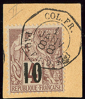 Type II. No 3a, Obl Cad 1 Janv 88 Sur Petit Fragment. - TB - Other & Unclassified