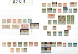 ** Collection. 1919-1944 (Poste, PA, Taxe), Des Valeurs Moyennes Et Séries Complètes, Diverses Nuances, Petites Variétés - Sonstige & Ohne Zuordnung