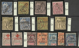 Collection. 1893-1915 (Poste), Valeurs Diverses Entre Les N°12 Et 35. - TB - Autres & Non Classés