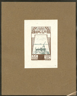 (*) Taxe. Epreuve Type B, En Brun Et Noir. No 20, Sans La Valeur, Par Jean Kerhor. - TB - Autres & Non Classés