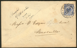 Lettre Bureaux Allemands. No 4, Obl Cad Shanghai 26 Mai 1901 Sur Enveloppe Pour Marseille. - TB - Cina (uffici)