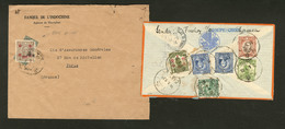 Lettre Deux Enveloppes Affts Divers Chine 1934. - TB - Other & Unclassified