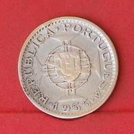 MOZAMBIQUE 20 ESCUDOS 1955 - 10 GRS - 0,720 SILVER   KM# 80 - (Nº27210) - Mozambico