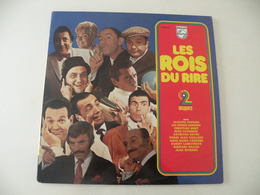 Les Rois Du Rire Français.Des Années 1959 à 1972 (Titres Sur Photos) - Vinyle 33 T LP Double Album - Humor, Cabaret