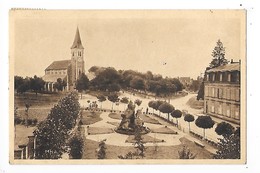 DUN Le PALETEAU  (cpa 23)  Vue Panoramique Du Square    -  L 1 - Dun Le Palestel