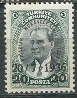 Turquie - - Yvert N° 876   * - Abc 30514 - Unused Stamps