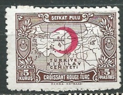 Turquie  - Timbre De Bienfaisance   - Yvert N °  26 *   Abc 30518 - Ungebraucht