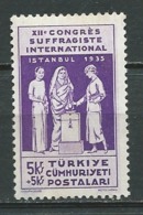 Turquie  -  - Yvert N ° 862 *   Abc 305132 - Unused Stamps