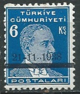 Turquie - -  Yvert  N°   911 C  *    -  Abc 30624 - Unused Stamps