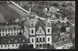 67 EBERSMUNSTER L EGLISE VUE AERIENNE 1968 - Ebersmunster