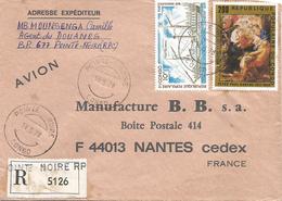 Congo 1978 Pointe Noire Painter Rubens Madonna And The Saints Riverboat Registered Cover - Rubens