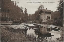 CARTE ENVIRON DE GERARDMER - L'ETANG DE KICHOMPRE -  ANNEE 1909 - Gerardmer