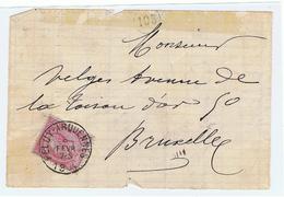 Mooi Fragment Met Zegel N°46 Koning Leopold I Met Afstempeling FELUY-ARQUENNES - Rural Post