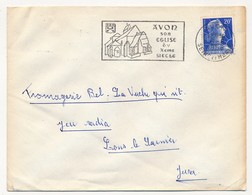 Enveloppe - OMEC Secap - AVON (Seine Et Marne) - Son / Eglise / Du / Xeme / Siècle - 1959 - Sellados Mecánicos (Publicitario)