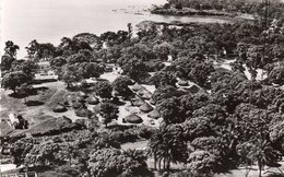 GUINEE CONAKRY VUE AERIENNE DU QUARTIER INDIGENE CARTE PHOTO DENTELEE - Guinée Française