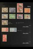 BRITISH ASIA COLLECTION, CAT £7750+ A Nicely - Presented & Annotated 1867-1954 Mint & Used Collection Of Mainly ALL DIFF - Andere & Zonder Classificatie