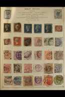 OLD WORLD COLLECTION 1840 To Early 20th Century Mint & Used Chiefly All Different Stamps In A Nice Ancient 'Strand' Albu - Other & Unclassified