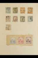 CLASSIC FORGERIES Old Album Pages, With Queen Victoria "issues" Of Jamaica, Antigua, British Guiana, St. Lucia, St. Vinc - Other & Unclassified