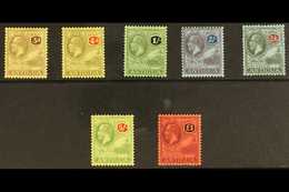 1921 Geo V Set To £1 Complete, Wmk MCA, SG 55/61, Very Fine And Fresh Mint. (7 Stamps) For More Images, Please Visit Htt - Other & Unclassified