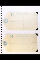 POSTAL STATIONERY 1885-1961 Fine Unused All Different Collection, With Postal Cards (2), Registered Envelopes (6) And A  - Sonstige & Ohne Zuordnung