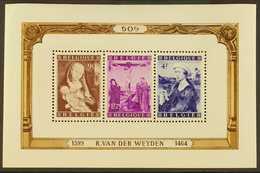 1949 50f R, Van Der Weyden "Paintings" Mini Sheet, SG MS 1261, Cob Bl 27, Very Fine Mint For More Images, Please Visit H - Sonstige & Ohne Zuordnung