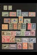 BELGIAN CONGO 1892-1941 MINT COLLECTION Presented On A Series Of Stock Pages That Includes 1892-4 25f & 50f (unissued),  - Autres & Non Classés