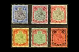 1918-22 KGV Wmk Mult. Crown CA, High Values Set, SG 51b/55, Very Fine Mint (6 Stamps). For More Images, Please Visit Htt - Bermuda