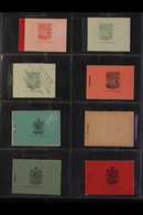 1912-1935 BOOKLETS. All Different Group Of Complete Never Hinged Mint Booklets, Includes 1912-16 25c SG SB3, 1913-16 25c - Other & Unclassified
